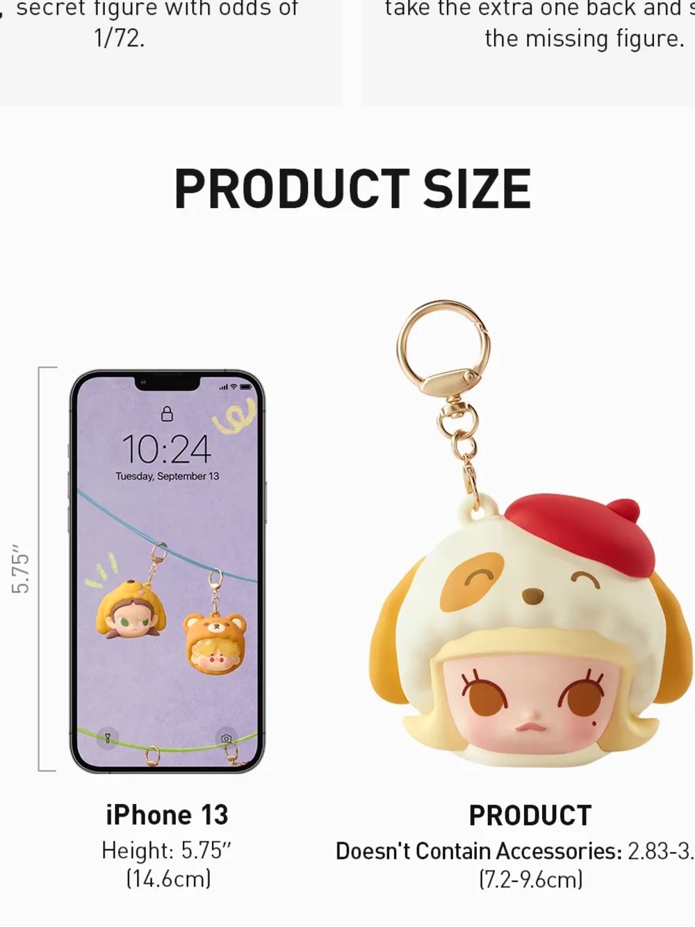 POPMART Popbean Earphone Keychain - Picture 5 of 5